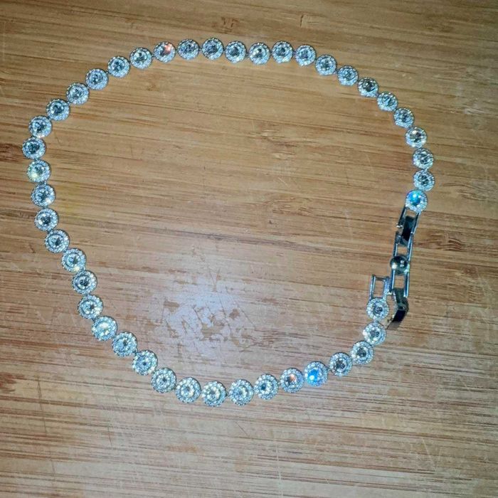 Colier Swarovski Angelic Argintiu - nou, în cutie