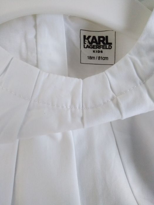 Бебешка рокля Karl Lagerfeld 12-18 м.