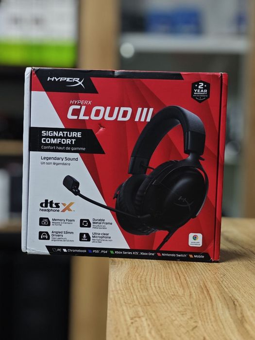 Наушники Hyper x cloud 3