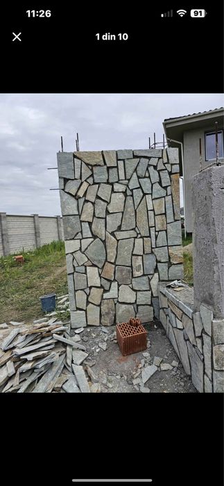 Vand si montez piatra naturala de munte