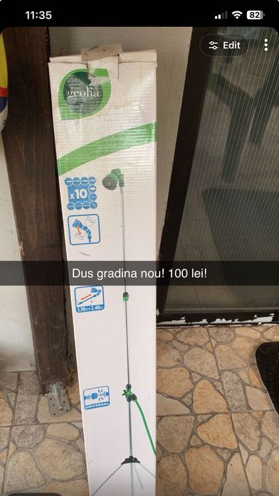 Dus gradina nou in cutie