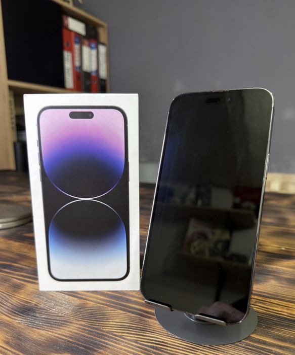 Vand sau schimb , IPhone 14 pro max Deep Purple 128 gb 5 G