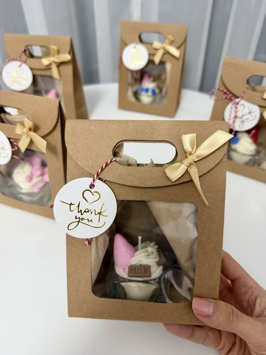 Lumanari martisor din ceara de soia