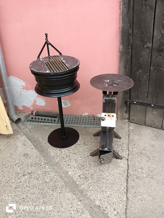 Sobă pentru ceaun/ grătar grill