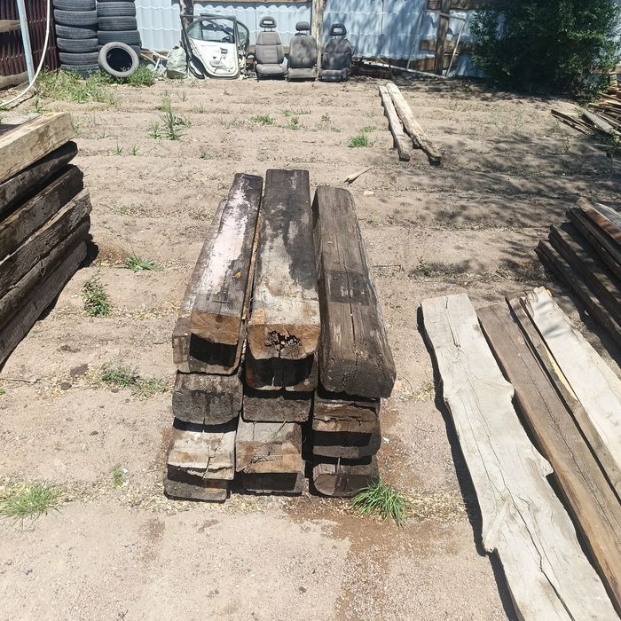 Продам брус и шпалы
