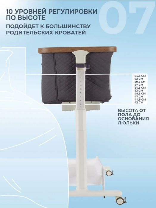 Колыбель- кроватка 2 в 1