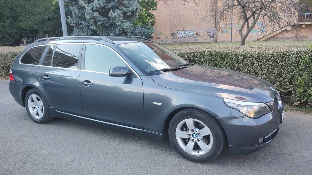 Vând BMW E61 2.0d Euro5 an 2009, cutie manuală, 251.000 km reali