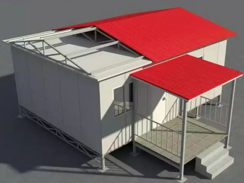 Vând case de locuit din panouri sandwich cu spumă poliuretanică izolat