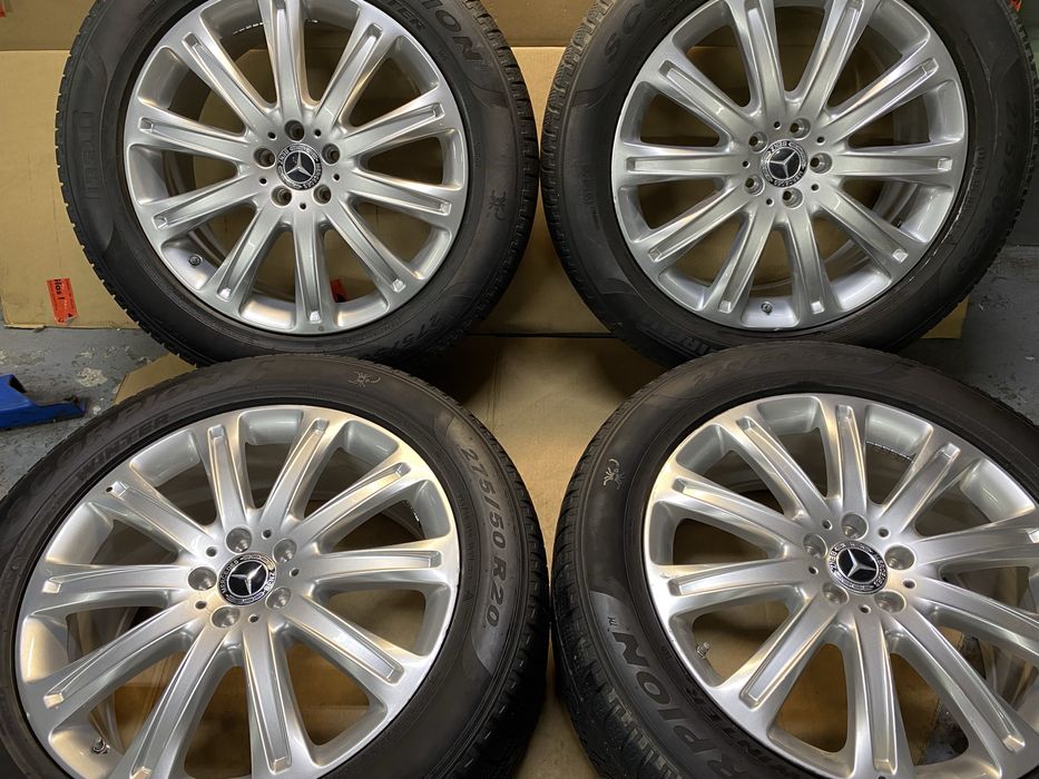 Jante '20 roti iarna Mercedes GL GLE GLS 275/50R20 Pirelli Winter