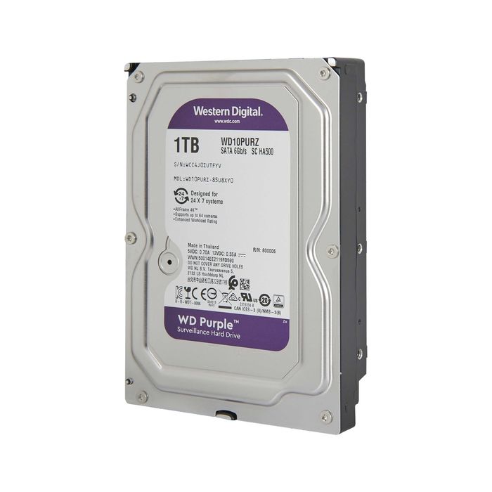 Жесткий Диск Western Digital Purple HDD 1000 Gb