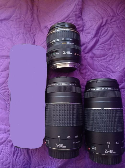 Canon Срочно 3 та арзон Объективлар,хамаси