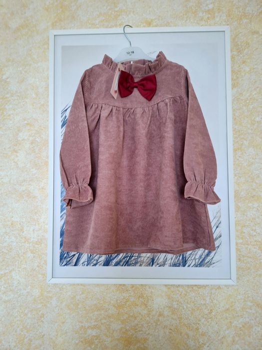 Rochiță reiat pentru fetite, marimi: 90, 100