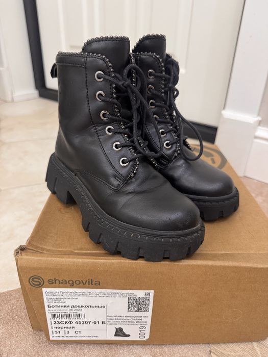 Детская ботинка сезон весна осень