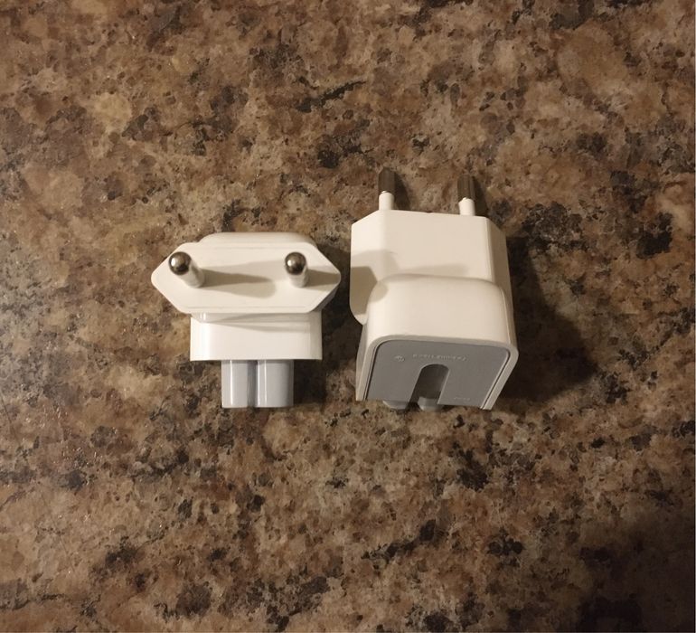 Евро вилка для macbook для блока питания