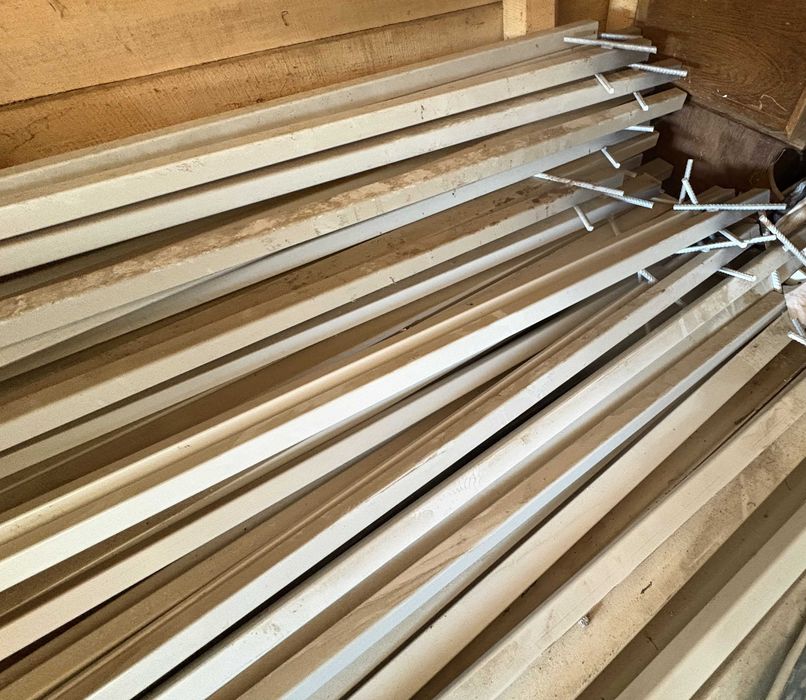 Stalpi de gard NOI PREMIUM sablati si vopsiti ELECTROSTATIC