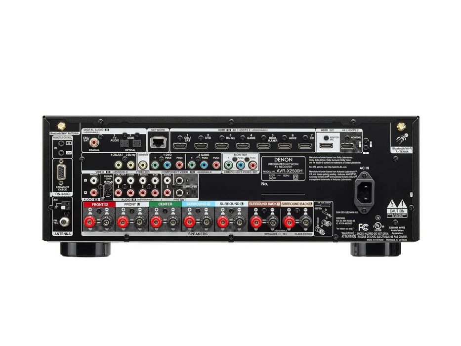 System complet HiFi  5.1 780W - Denon AVR X2500H +Boxe Dynavoice
