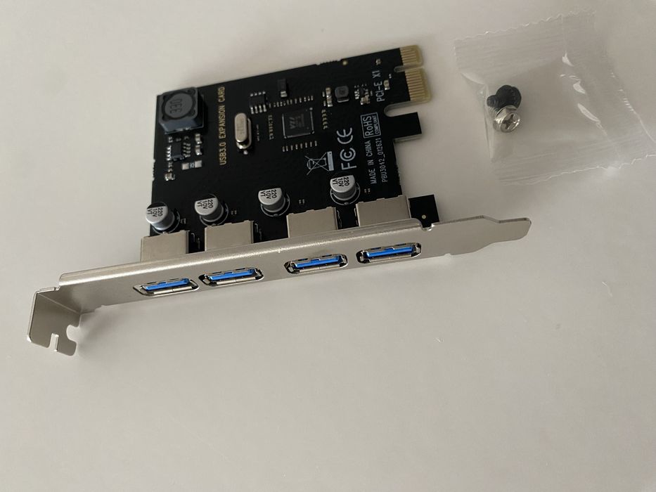 Adaptor PCI-Express PCEU, 4x USB 3.2 Jenous