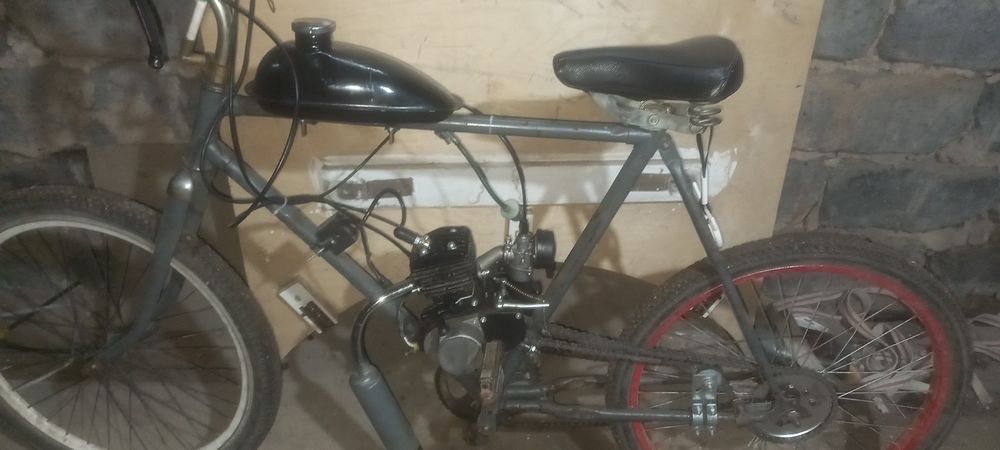 Мотор ф80 мопед почти новый