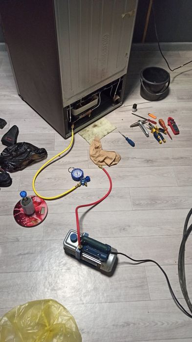 Ремонт и заправка холодильника