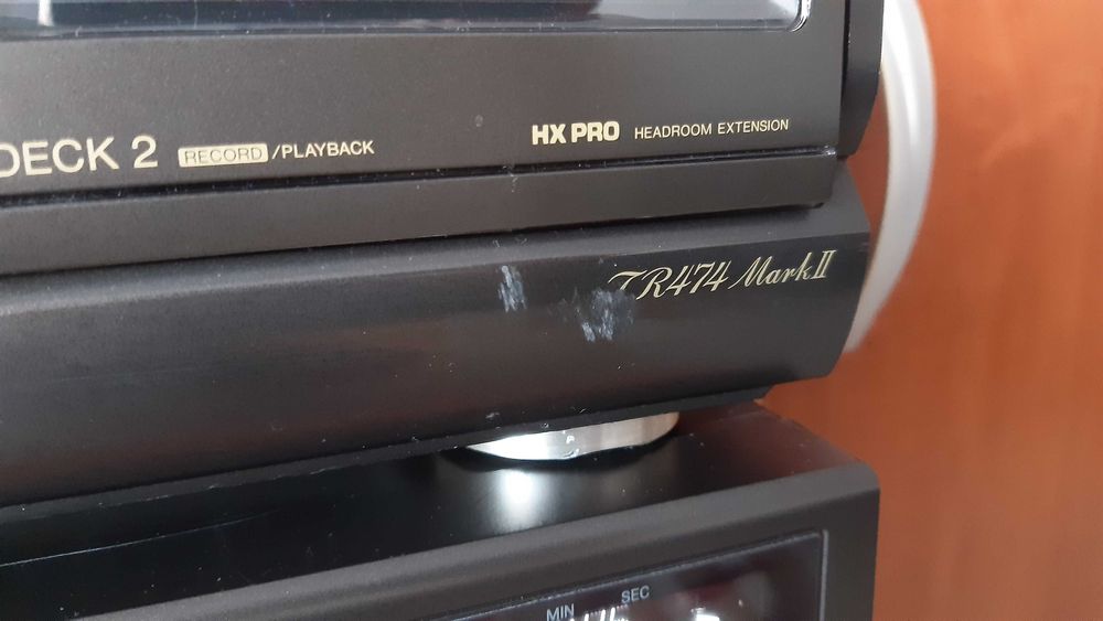 Technics Line, deck dublu RS TR474 M2, CD player SL-PG370A, receiver SA-EX140 cu telecomanda originala