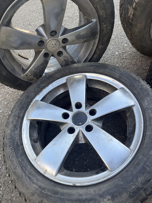 Jante +cauciucuri 205/55R16 m+s