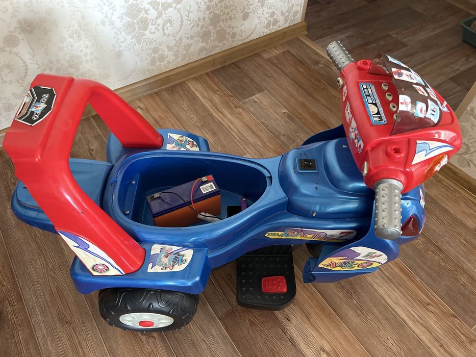 Мотоцикл детский в рабочем состоянии