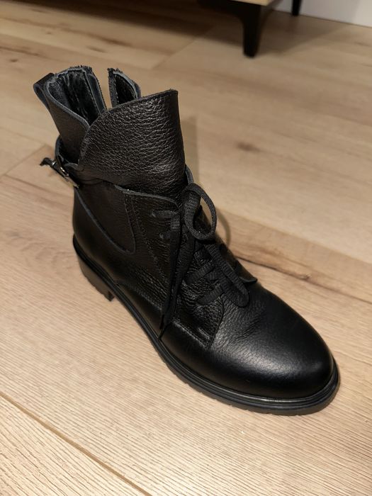 Кожаные ботинки продам