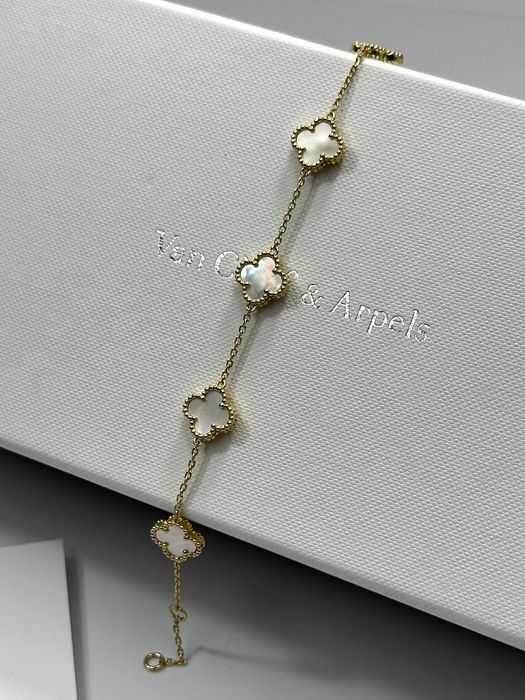 Bracelet MINI Van Cleef & Arpels 5 motifs Gold 750