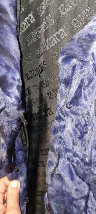 Палто от естествен астраган