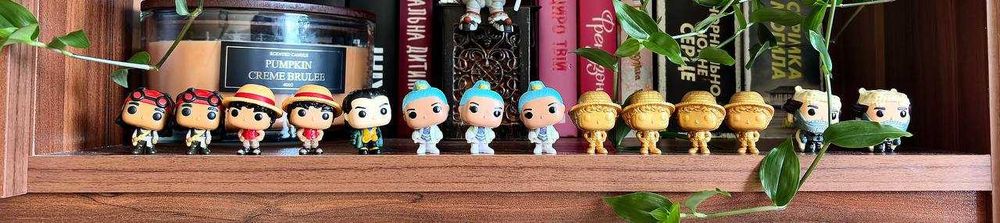 Фигурки Kinder Funko Pop One Piece – Луфи и други герои