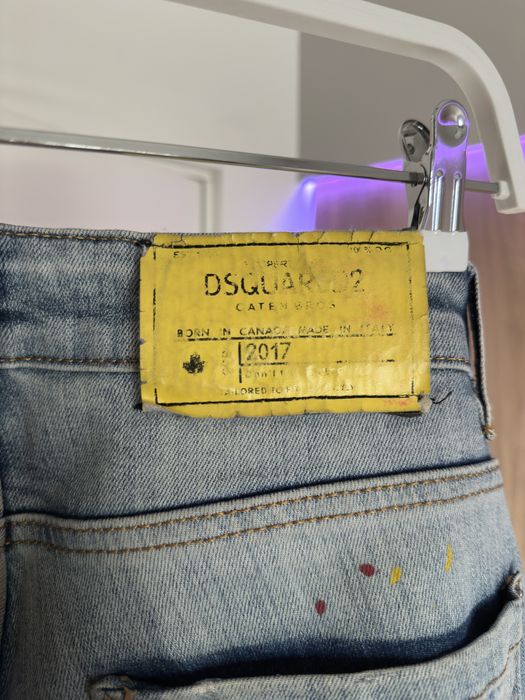 Dsquared2 дънки син деним размер S / 33