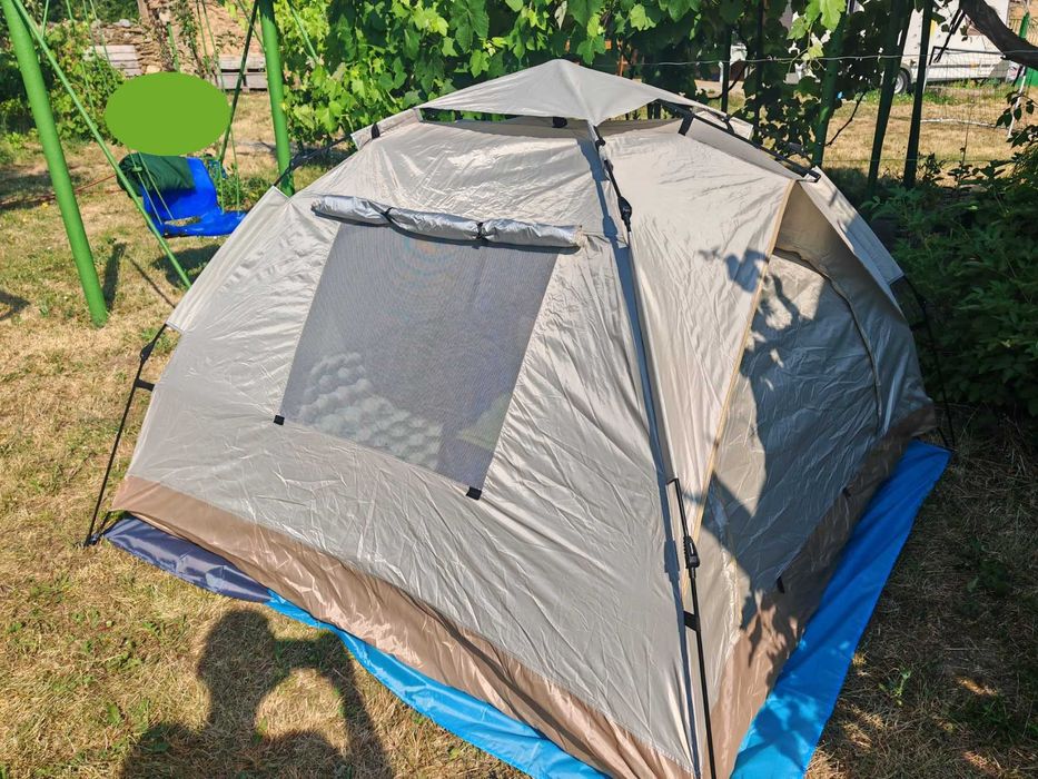 Палатка двуместна автоматична бързо отваряща се - Нова