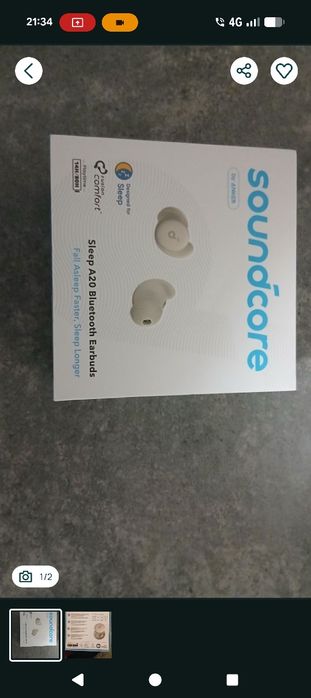 Căști Soundcare cu sunete de somn