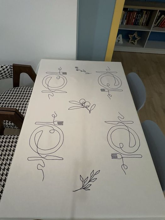 Скатерть ручной работы