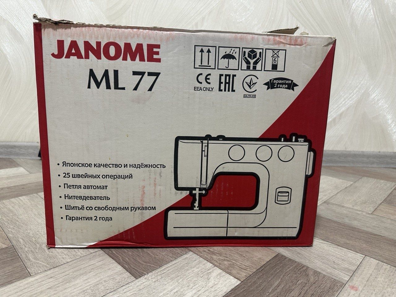 Швейная машинка JANOME ML 77: 1 300 000 сум - Швейные машины и оверлоки  Ташкент на Olx