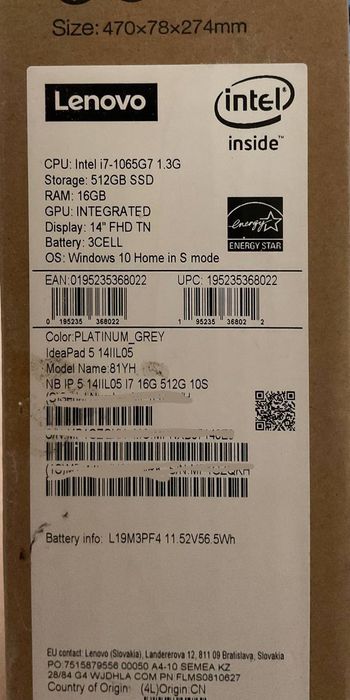 Lenovo ideapad 5 14iil05