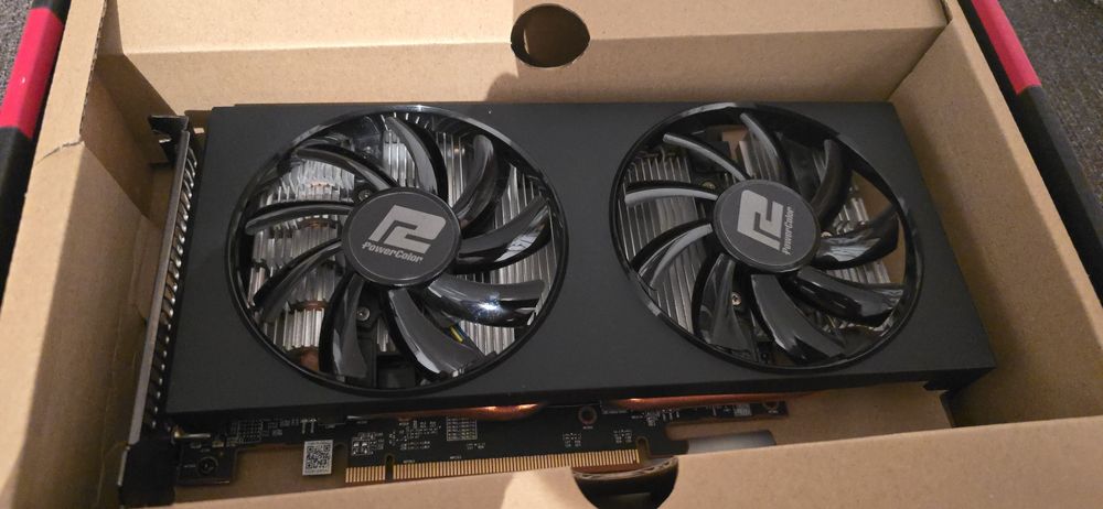 Placa Video Amd Powercolor Ati 5500XT 8GB OC GDDR6