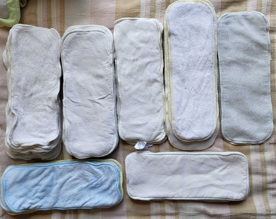 пелени джоб - бамбукови, поларени и подложки