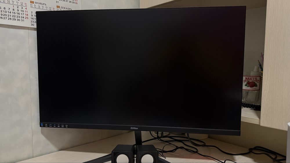 Продам Монитор ZIFFLER 27” 120HZ НОВЫЙ!