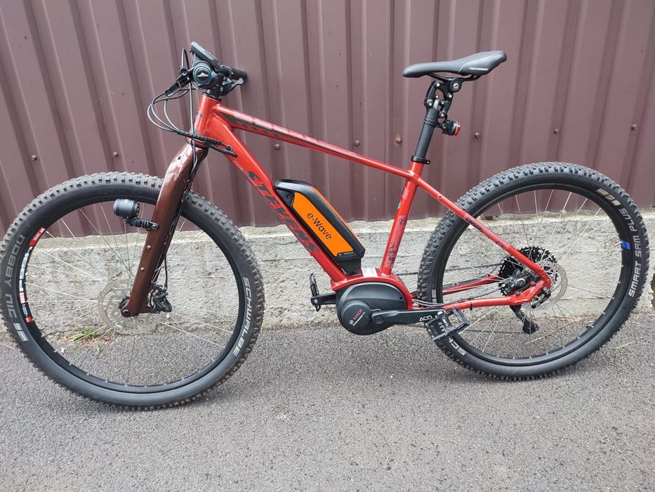 Bicicleta electrica Bosch ideala GLOVO cu 2 baterii