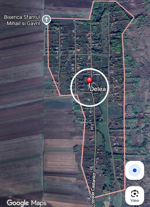 Casă bătrânească - 3,336 m2 Teren - Delea - Vaslui
