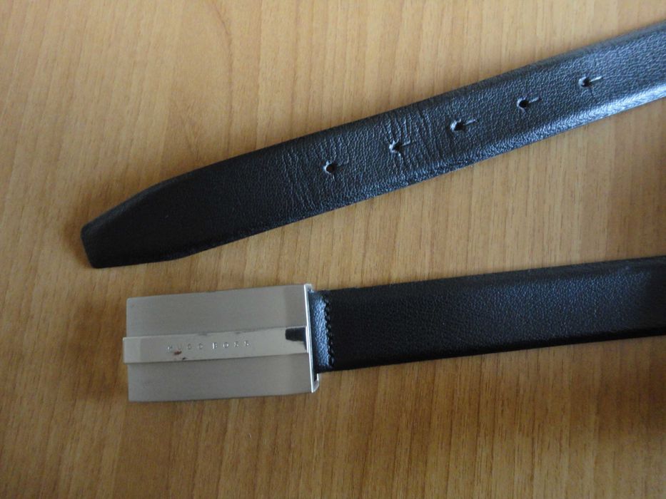 Hugo Boss/естествена кожа/мъжки колан