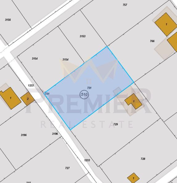 Парцел в Варна, област-м-т Перчемлията площ 704 цена 28500