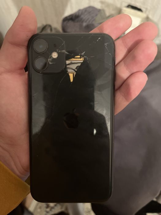 Айфон 11 цвет черный 64GB