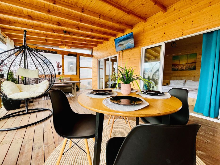 Бунгало с Климатик на Морето Къмпинг Джой Арапя Царево Лозенец