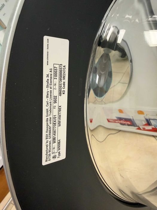 Пералня Siemens IQ700 9kg.