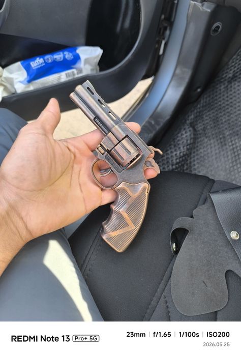 Temir pistolet REVOLVER 100% temir