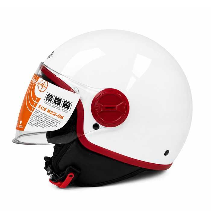 Каска за мотор с визьор YEMA, 5 размера, 3 цвята jet Helmet