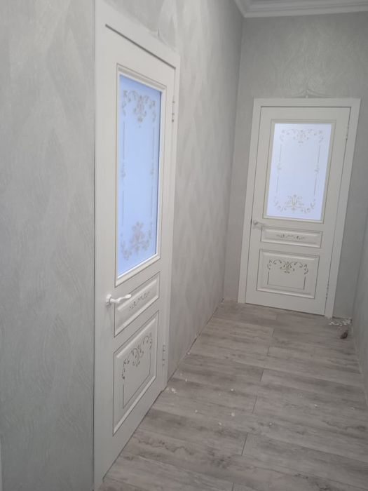 Установка двери.