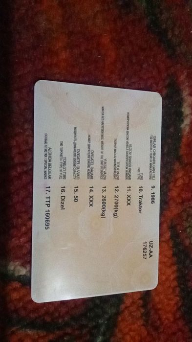 Traktor MTZ 28 arzon